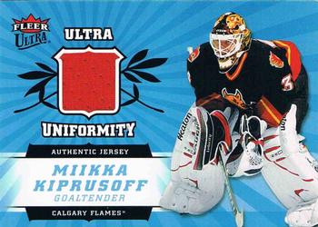 2006-07 Ultra - Ultra Uniformity #U-MK Miikka Kiprusoff  Front