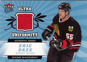 2006-07 Ultra - Ultra Uniformity #U-ED Eric Daze  Front