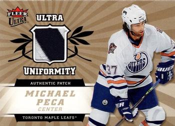 2006-07 Ultra - Uniformity Patches #UP-PD Michael Peca  Front