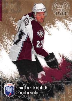 2007-08 Upper Deck Be a Player - Player's Club #51 Milan Hejduk  Front