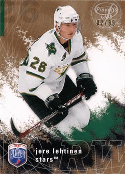 2007-08 Upper Deck Be a Player - Player's Club #66 Jere Lehtinen  Front