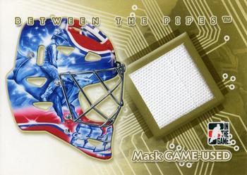2007-08 In The Game Between the Pipes - Mask Game-Used #MGU-20 Carey Price  Front