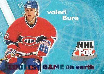 1996-97 SkyBox Impact - NHL on FOX #4 Valeri Bure Front