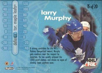 1996-97 SkyBox Impact - NHL on FOX #15 Larry Murphy Back
