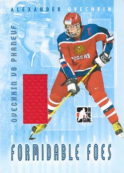 2007-08 In The Game O Canada - Formidable Foes Jerseys #FF09 Alexander Ovechkin / Dion Phaneuf  Front