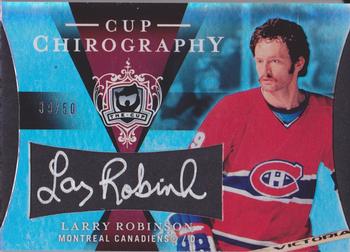 2007-08 Upper Deck The Cup - Chirography #CC-RO Larry Robinson  Front