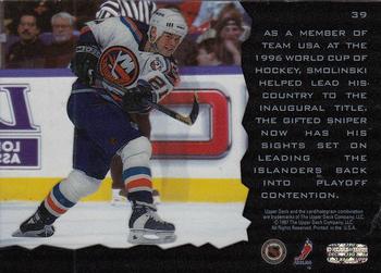 1996-97 Upper Deck Ice #39 Bryan Smolinski Back