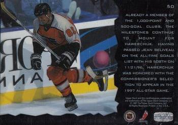 1996-97 Upper Deck Ice #50 Dale Hawerchuk Back