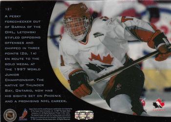 1996-97 Upper Deck Ice #121 Trevor Letowski Back