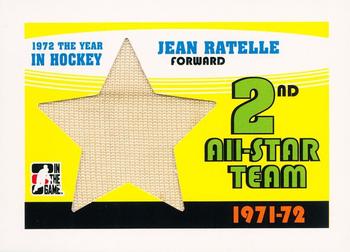 2009-10 In The Game 1972 The Year In Hockey - '71-'72 Second Team All Star #SATA-05 Jean Ratelle  Front