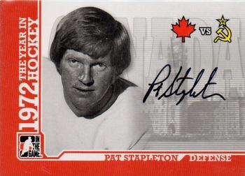 2009-10 In The Game 1972 The Year In Hockey - Autographs #A-PS2 Pat Stapleton Front