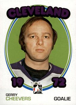 2009-10 In The Game 1972 The Year In Hockey - Blank Backs #117 Gerry Cheevers Front