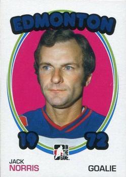2009-10 In The Game 1972 The Year In Hockey - Blank Backs #138 Jack Norris Front