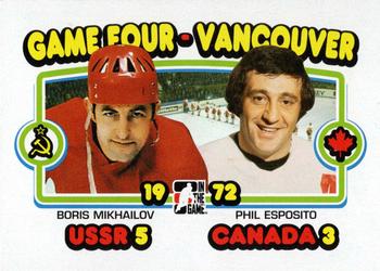 2009-10 In The Game 1972 The Year In Hockey - Blank Backs #193 Boris Mikhailov / Phil Esposito Front