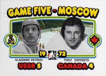2009-10 In The Game 1972 The Year In Hockey - Blank Backs #194 Vladimir Petrov / Tony Esposito Front