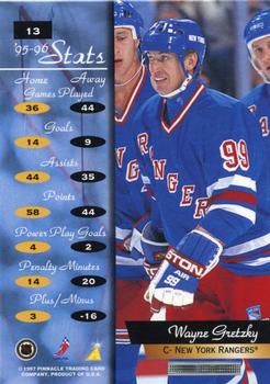 1996-97 Zenith #13 Wayne Gretzky Back