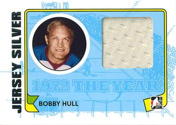 2009-10 In The Game 1972 The Year In Hockey - Game Used Jersey Silver #M-16 Bobby Hull  Front