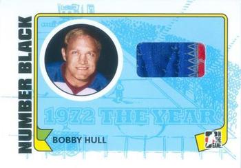 2009-10 In The Game 1972 The Year In Hockey - Game Used Number Black #M-16 Bobby Hull  Front