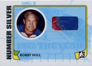 2009-10 In The Game 1972 The Year In Hockey - Game Used Number Silver #M-16 Bobby Hull  Front