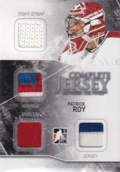 2009-10 In The Game Between The Pipes - Complete Jerseys Silver #CJ09 Patrick Roy  Front