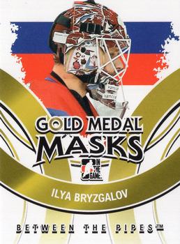 2009-10 In The Game Between The Pipes - Gold Medal Masks #GMM03 Ilya Bryzgalov  Front