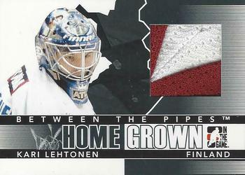 2009-10 In The Game Between The Pipes - Homegrown Black #HG-7 Kari Lehtonen  Front
