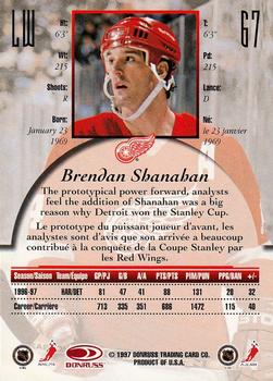 1997-98 Donruss Canadian Ice #67 Brendan Shanahan Back