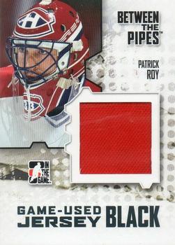 2009-10 In The Game Between The Pipes - Jerseys Black #M37 Patrick Roy  Front
