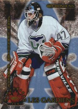 1997-98 Donruss Canadian Ice - Les Gardiens #4 Jean-Sebastien Giguere Front