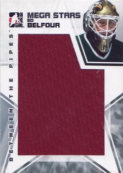 2009-10 In The Game Between The Pipes - Mega Stars Black #MS-08 Ed Belfour  Front
