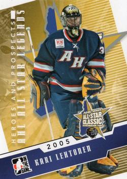 2009-10 In The Game Heroes and Prospects - AHL All Star Legends #AS-19 Kari Lehtonen  Front