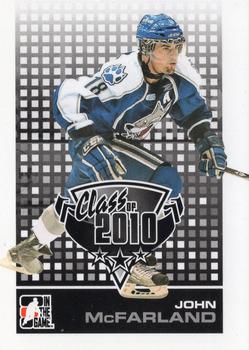 2009-10 In The Game Heroes and Prospects - Class of 2010 #C-03 John McFarland  Front