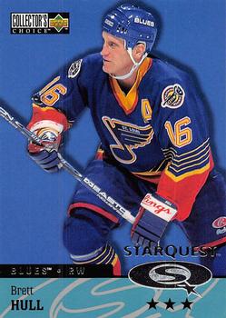 1997-98 Collector's Choice - StarQuest #SQ76 Brett Hull Front