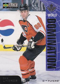 1997-98 Collector's Choice - World Domination #W7 Eric Lindros Front