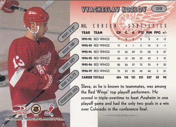 1997-98 Donruss #119 Vyacheslav Kozlov Back