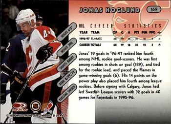 1997-98 Donruss #169 Jonas Hoglund Back