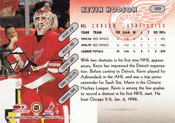 1997-98 Donruss #199 Kevin Hodson Back