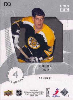 2009-10 SP Authentic - Holo F/X #FX3 Bobby Orr  Back