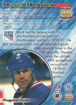 1997-98 Pacific Crown Collection #11 Mark Messier Back