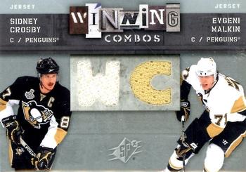 2009-10 SPx - Winning Combos #WC-CM Sidney Crosby / Evgeni Malkin  Front