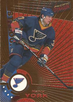 1997-98 Pacific Dynagon #109 Harry York Front