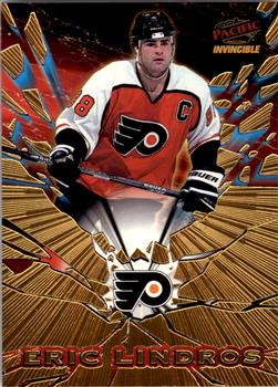 1997-98 Pacific Invincible - Feature Performers #25 Eric Lindros Front