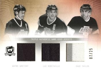 2009-10 Upper Deck The Cup - Trios #CT-RTG Luc Robitaille / Dave Taylor / Wayne Gretzky  Front