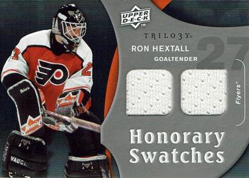 2009-10 Upper Deck Trilogy - Honorary Swatches #HS-RH Ron Hextall  Front