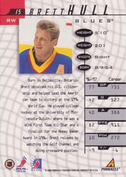 1997-98 Pinnacle Be a Player #15 Brett Hull Back