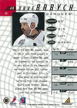 1997-98 Pinnacle Be a Player #49 Dave Babych Back