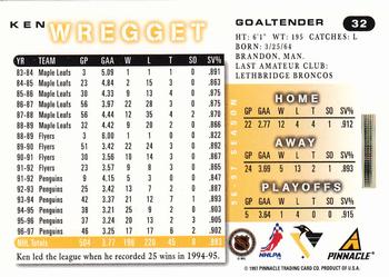 1997-98 Score #32 Ken Wregget Back