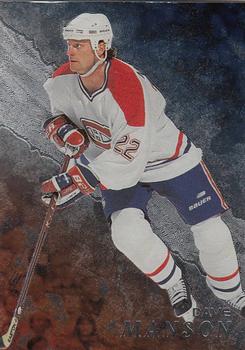 1998-99 Be a Player #67 Dave Manson Front
