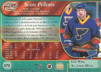 1998-99 Pacific #370 Scott Pellerin Back