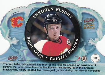 1998-99 Pacific Crown Royale #18 Theoren Fleury Back